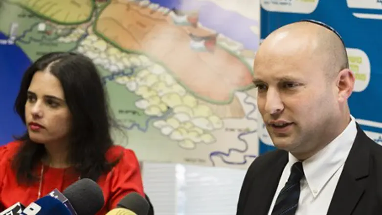 Нафтали Беннет и Айелет Шакед