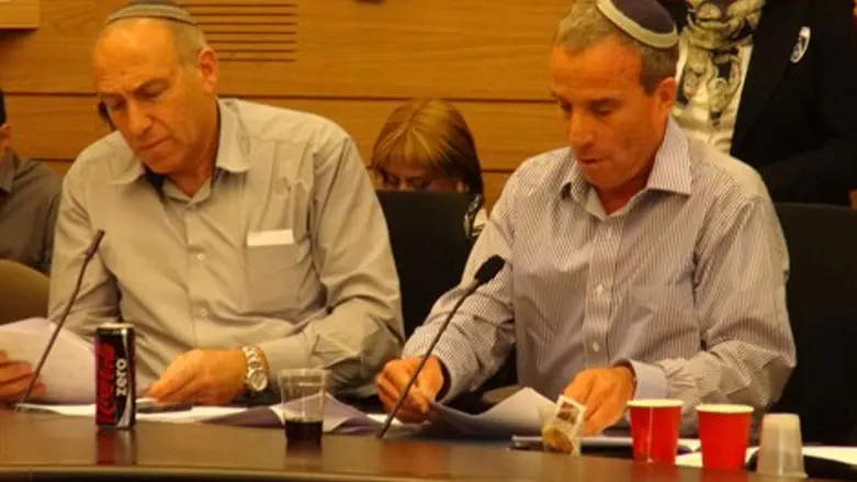 יוגב ושטרן בוועדת שקד