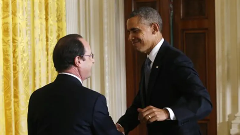 Obama and Hollande