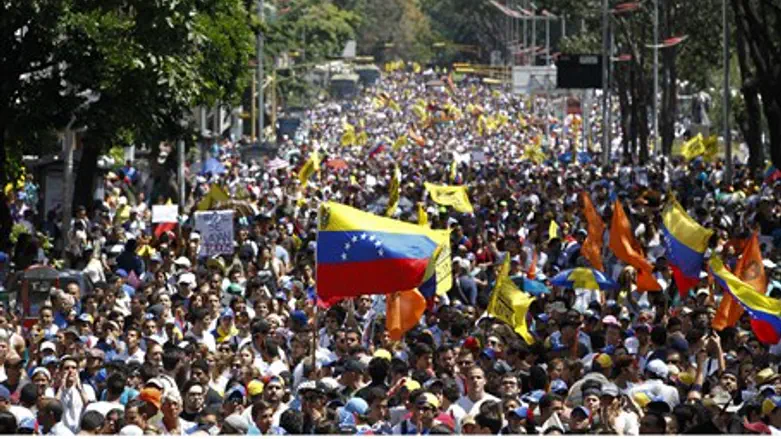 Mass protests in Venezuela