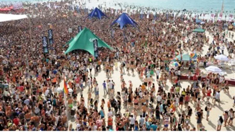 'Gay pride' celebration.