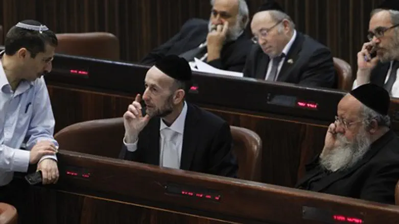 אורבך עם ח"כים חרדים