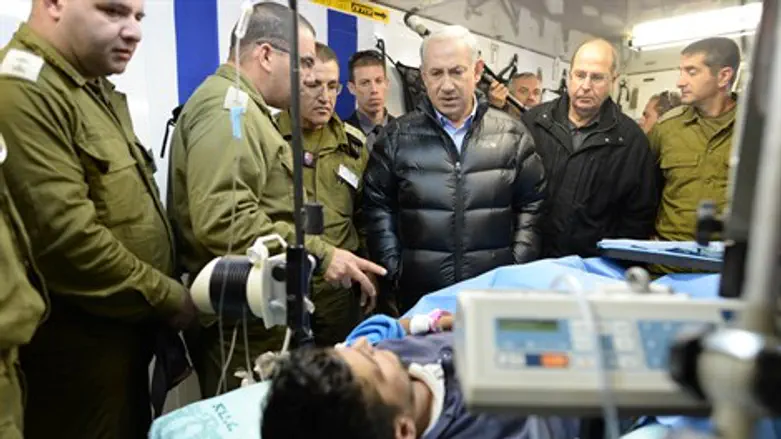 נתניהו בסיור ברמת הגולן