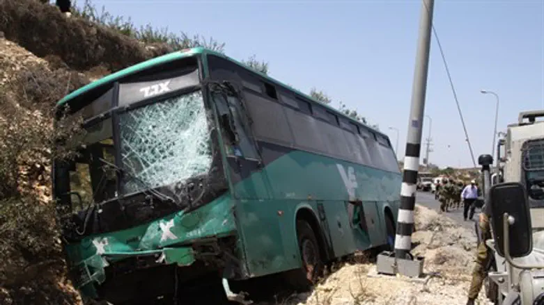 Road accident near Hevron (file)