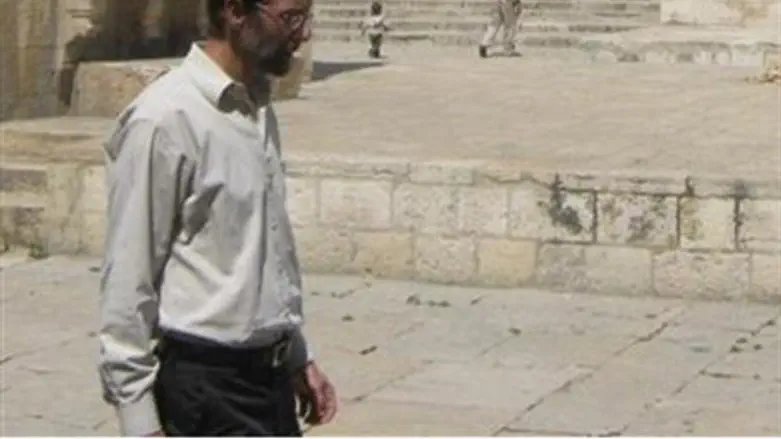Feiglin on Mount (file photo)