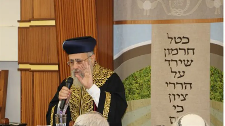 Rabbi Yosef at Yeshivat Hagolan