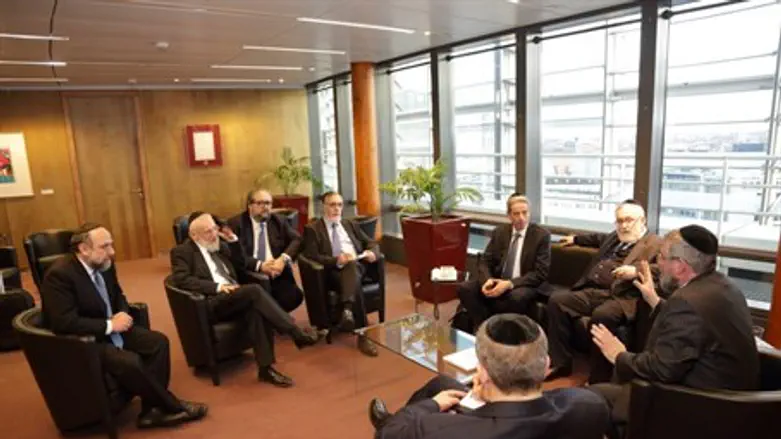 Встреча раввинов в Брюсселе