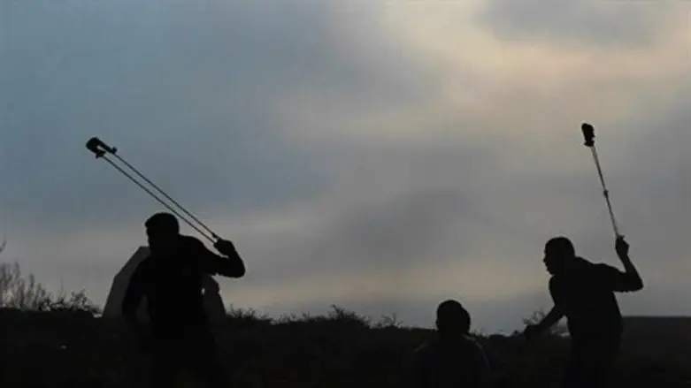 Stone-throwing: not just in the Middle East 