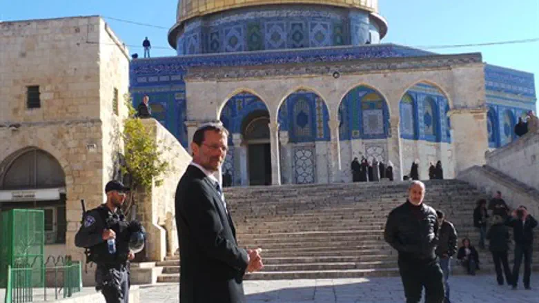 Моше Фейглин на Храмовой горе