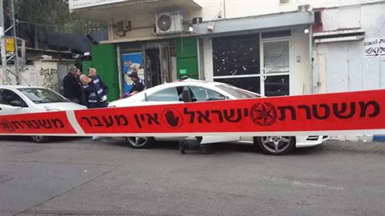 זירת הפיצוץ בפתח תקווה