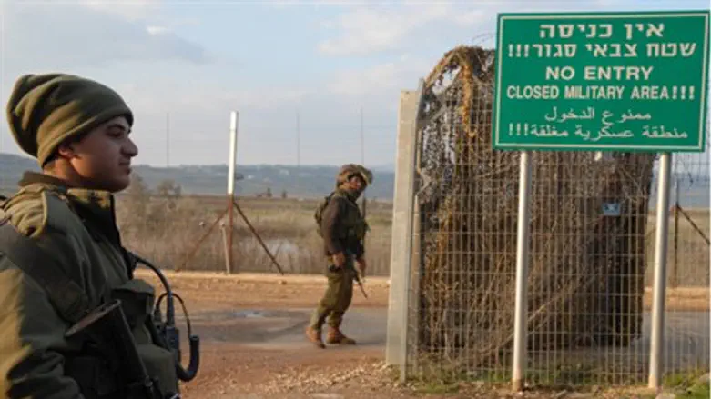 Израильско-ливанская граница. Иллюстрация