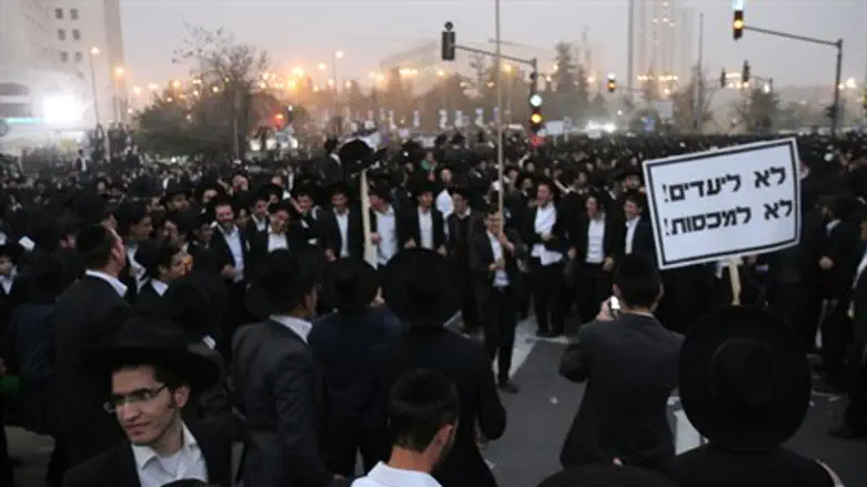 עצרת החרדים בירושלים