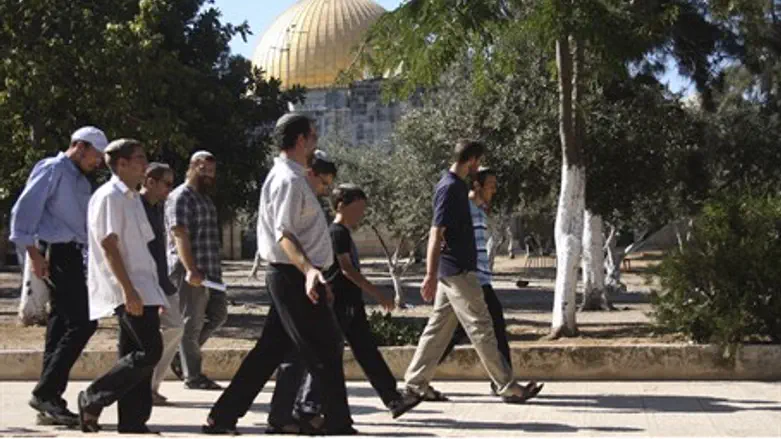 Евреи на Храмовой горе. Иллюстрация