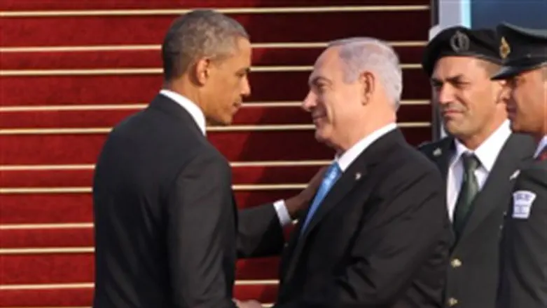 Obama, Netanyahu (file)