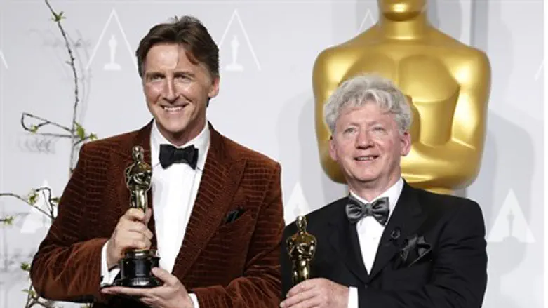 Nicholas Reed and Malcolm Clarke with their O