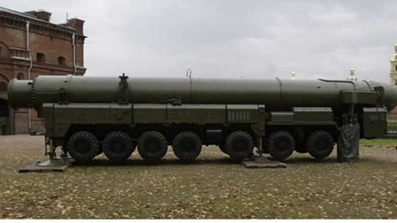 Russian Topol RS-12M missile.