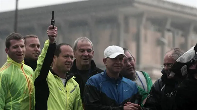 מרתון ירושלים. בקרוב ההזנקה.