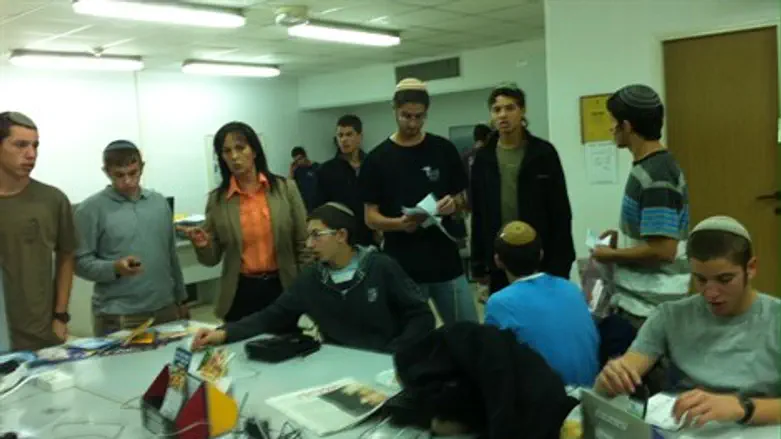 התלמידים במלב"ב