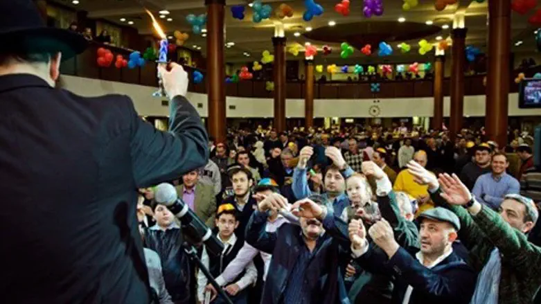 שמחת פורים במוסקבה