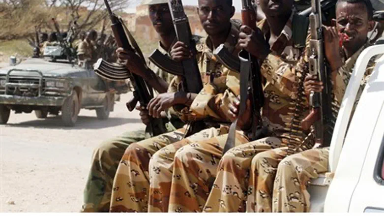 Somalian soldiers prepare for operations agai