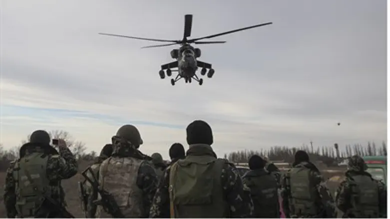 Российске войска в Крыму (Иллюстрация)