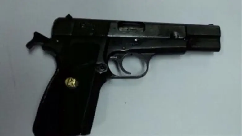 האקדח שנתפס