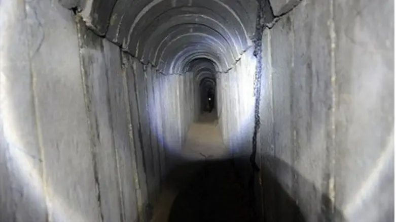 Обнаруженный ЦАХАЛом туннель