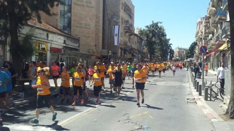 רצים במרתון
