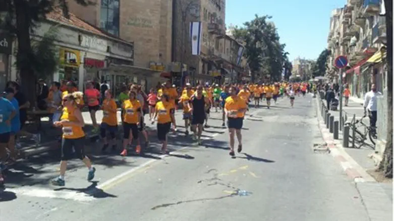 Running in the Marathon