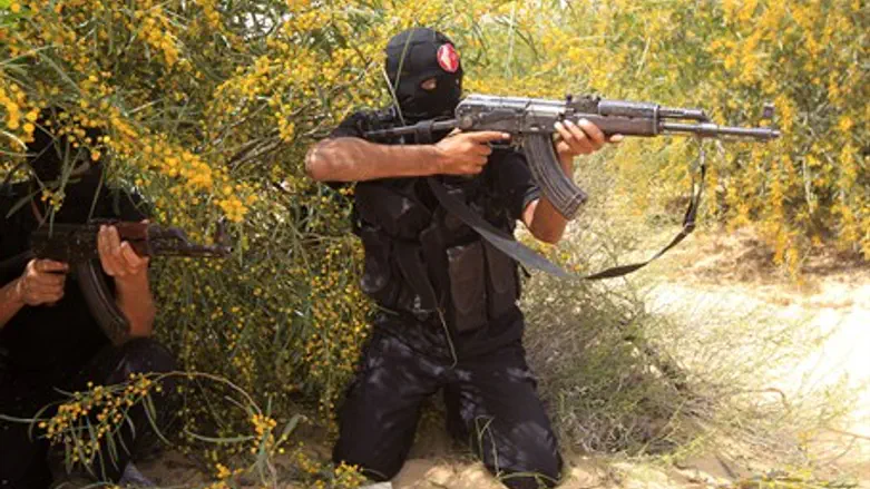 Gaza terrorists (file)