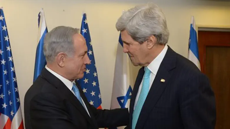 ג'ון קרי ובנימין נתניהו