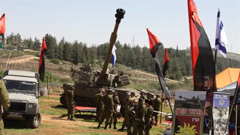 Soldiers at the march
