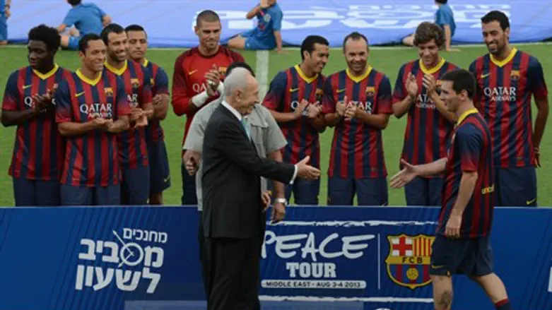 יתחזקו בקרוב. ברצלונה בביקורה בארץ