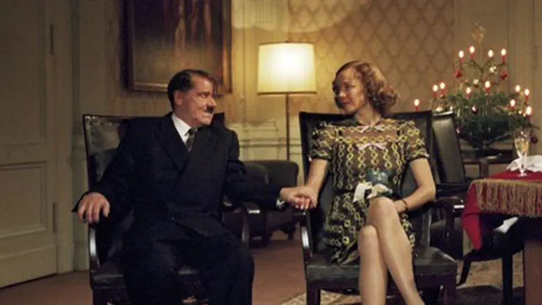 Katja Riemann playing Eva Braun