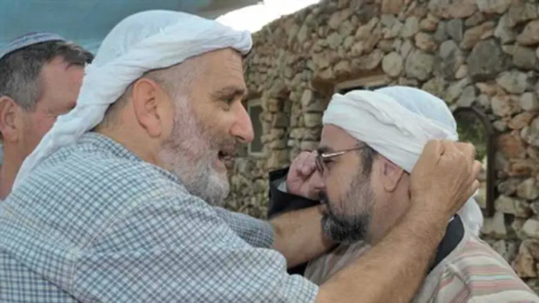 גולדברג עם המבקרים