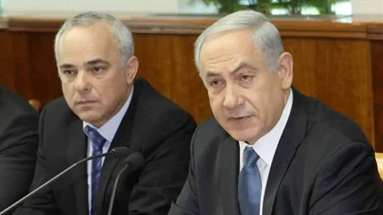 השר יובל שטייניץ בכנס INSS