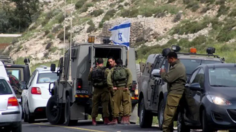 זירת הפיגוע. אתמול