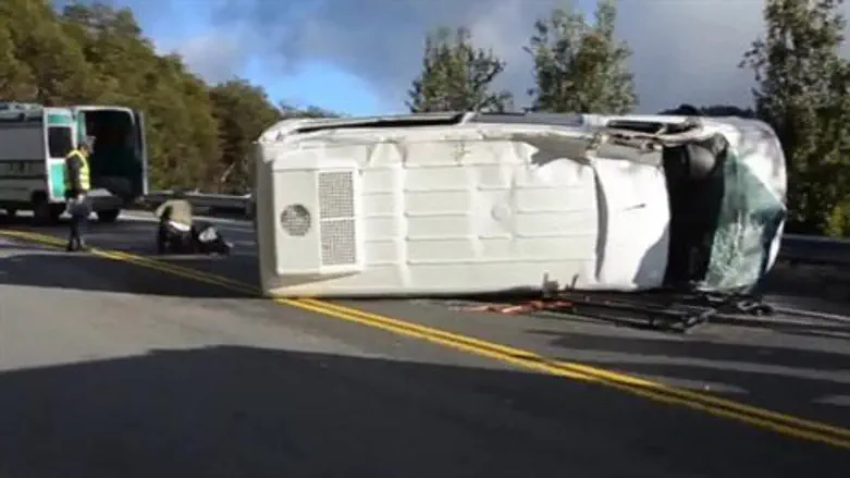 זירת התאונה