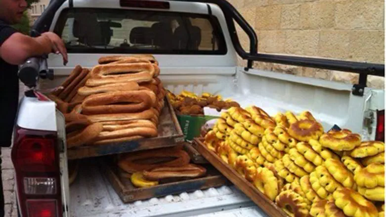 Some of the chametz seized by city inspectors