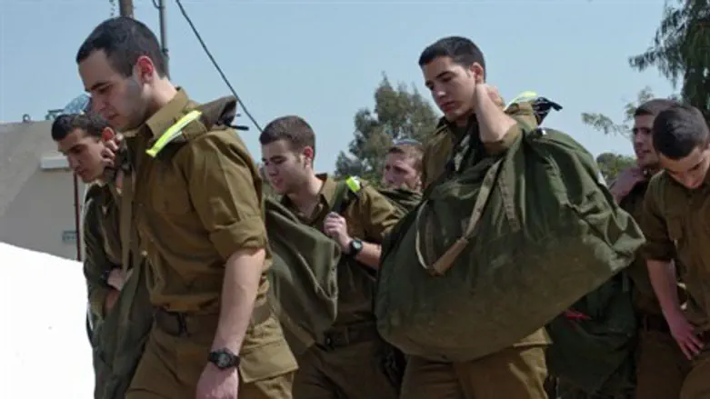 מתגייסים גיוס חיילים בקו"ם צה"ל