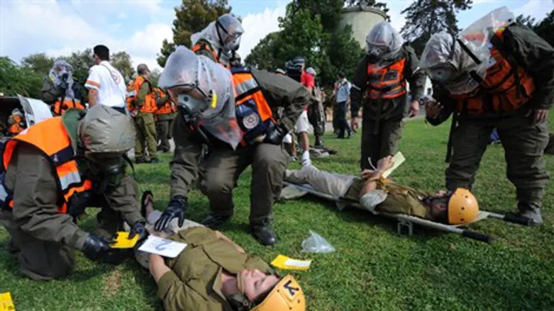 מגננה. תרגיל פיקוד העורף