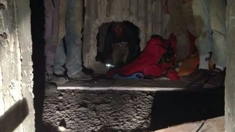 המחבוא שנתפס