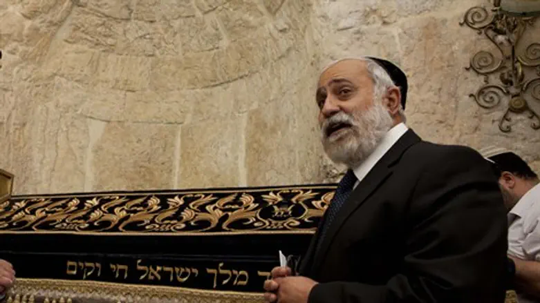 ח"כ זאב בקבר דוד. השבוע