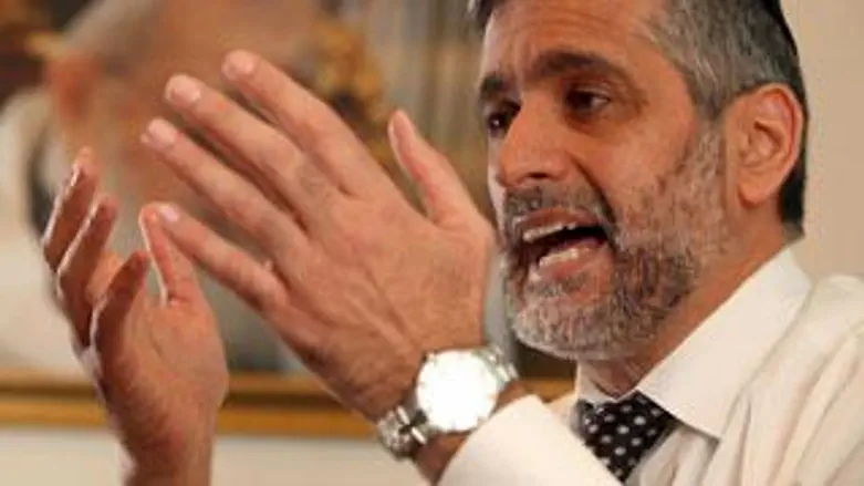 מתנגד. השר אלי ישי