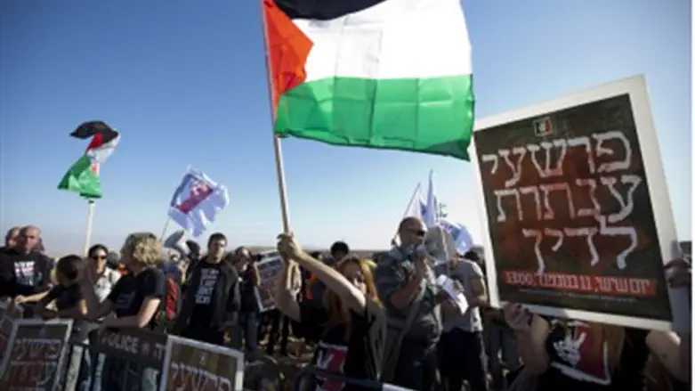 Left-wing demonstrators (file)