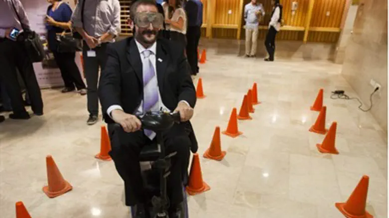 MK Dov Lipman on Road Safety Day