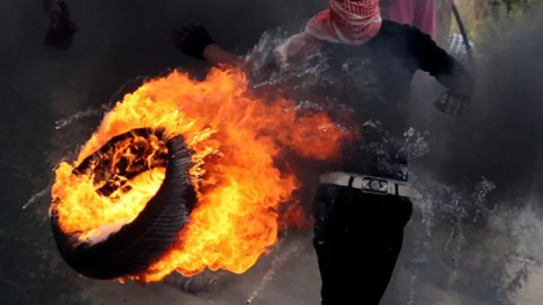 Беспорядки в "День Накбы". Иллюстрация