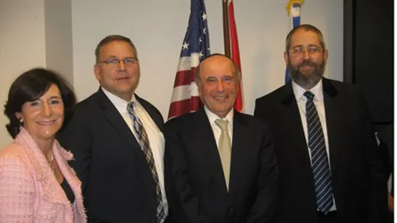 Rabbi Lau and Martin Oliner meet The Jewish F