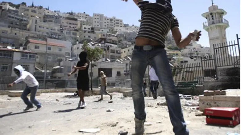 Арабские беспорядки в Сильване. Иллюстрация