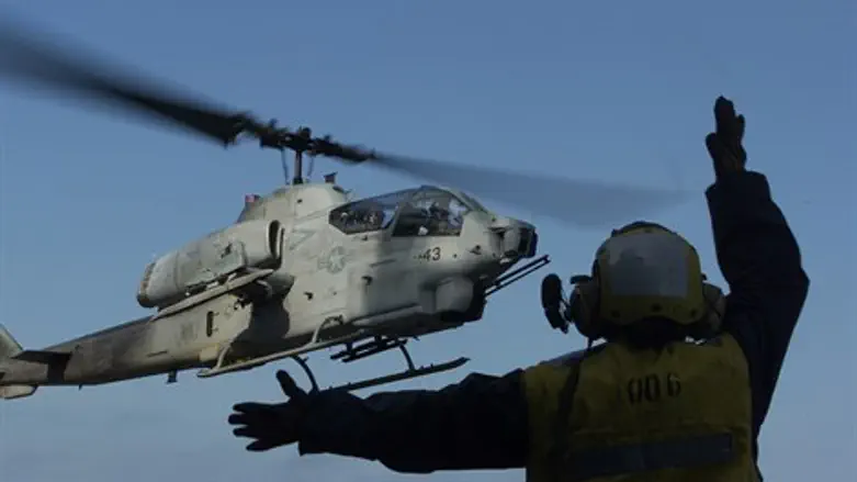 מסוק התקיפה סופר-קוברה בשירות המארינס